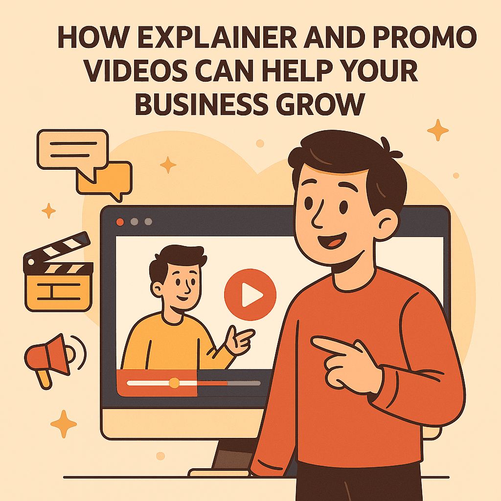 How Explainer & Promo Videos Can Skyrocket Your Business Growth